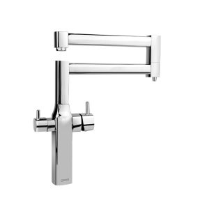 شیر ظرفشویی مفصلی دومنظوره درخشان مدل اسپینر